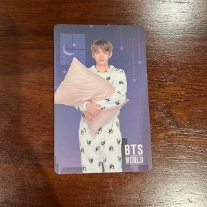 BTS World Album Kim Taehyung Photocard